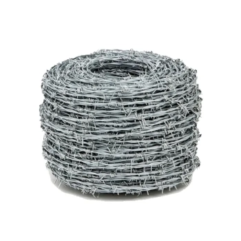 Drut kolczasty ocynkowany 1,5 mm - rolka 50 m