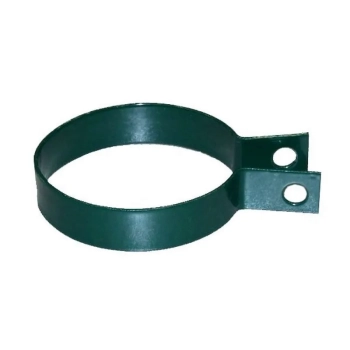 Obejmy montażowe na słupek fi 76 mm zielone