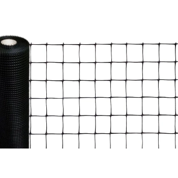 Siatka przeciw kretom 16x16mm, 2,00m - rolka 100m, czarna