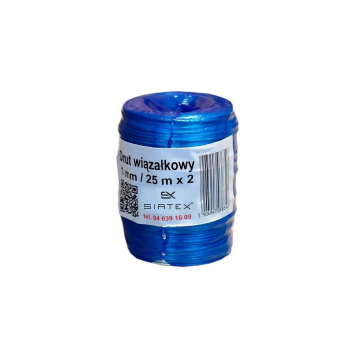 Drut wiązałkowy ocynkowany Ø 1 mm - 25 m x 2