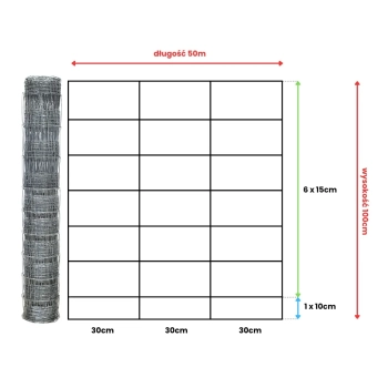 Siatka leśna - 100/8/30 L