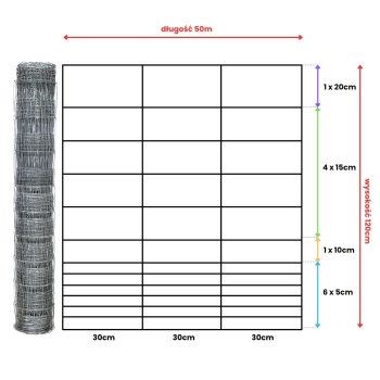 Siatka leśna - 120/13/30 G6