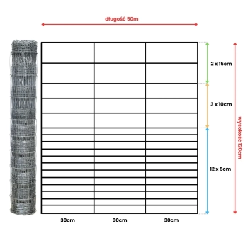 Siatka leśna - 120/18/30 G12