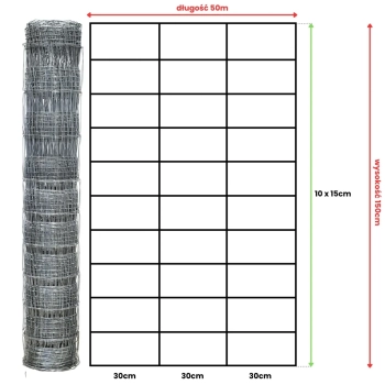 Siatka leśna - 150/11/30 L
