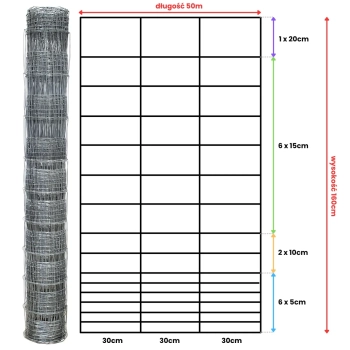 Siatka leśna - 160/16/30 G6