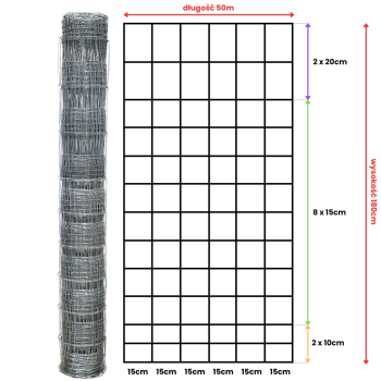Siatka leśna - 180/13/15 L