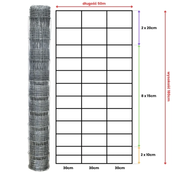 Siatka leśna - 180/13/30 L