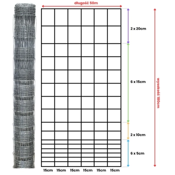 Siatka leśna - 180/17/15 G6