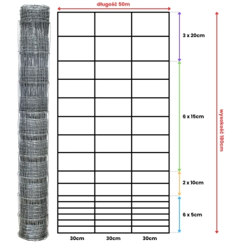 Siatka leśna - 180/17/30 G6