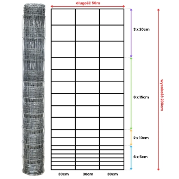 Siatka leśna - 200/18/30 G6