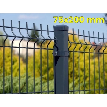 Panele ogrodzeniowe 3D - 20cm/1053cm/3mm - 75x200mm