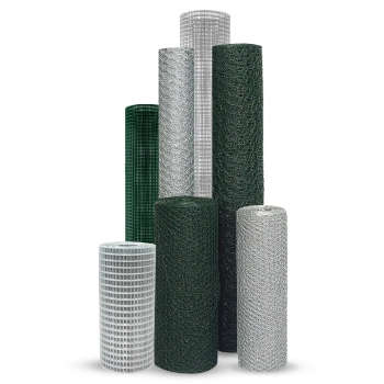 MIX siatek zgrzewanych i sześciokątnych